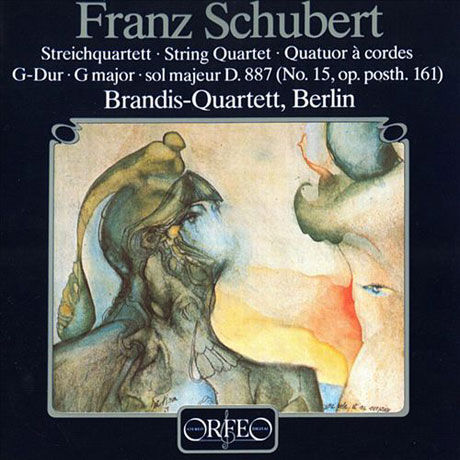 STRING QUARTET NO.15 G MAJOR D.887/ BRANDIS-QUARTETT BERLIN [슈베르트: 현악 사중주]