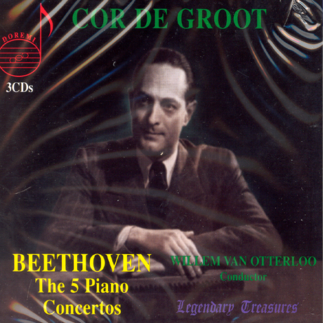 THE 5 PIANO CONCERTOS/ COR DE GROOT/ WILLEM VAN OTTERLOO