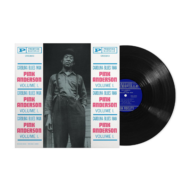 VOL. 1: CAROLINA BLUES MAN [BLUESVILLE ACOUSTIC SOUNDS SERIES] [180G LP]