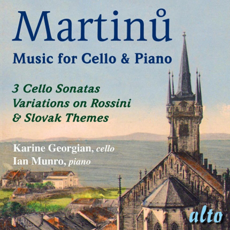 WORKS FOR CELLO & PIANO/ KARINE GEORGIAN, IAN MUNRO