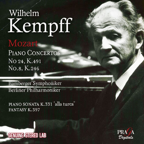 PIANO CONCERTOS NOS.24 & 8/ WILHELM KEMPFF, FERDINAND LEITNER [모차르트: 피아노 협주곡 24 & 8번, 피아노 소나타, 환상곡]