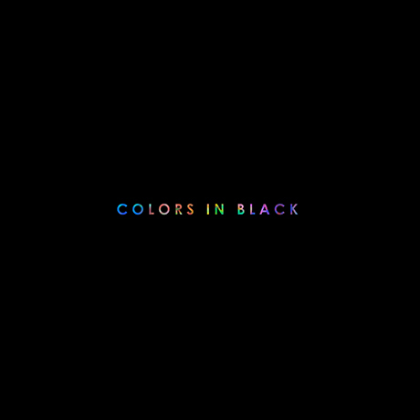 COLORS IN BLACK [정규 8집]