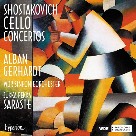 CELLO CONCERTOS/ ALBAN GERHARDT, JUKKA-PEKKA SARASTE [쇼스타코비치: 첼로 협주곡 1 & 2번 - 알반 게르하르트]