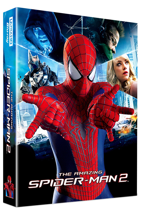 어메이징 스파이더맨 2 [4K UHD+BD+3D] [렌티큘러 풀슬립 스틸북 한정판] [THE AMAZING SPIDER-MAN 2]