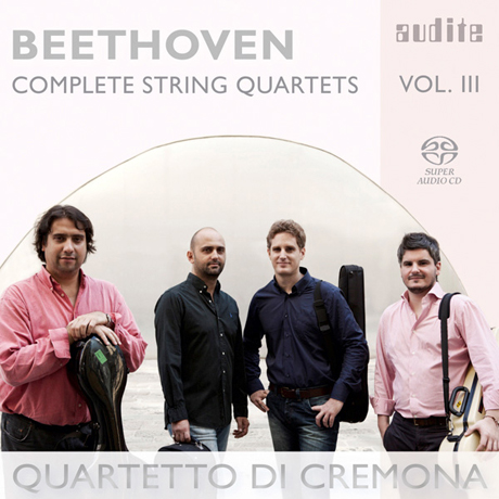 COMPLETE STING QUARTETS VOL.3/ QUARTETTO DI CREMONA [SACD HYBRID] [크레모나 쿼텟: 베토벤 현악사중주 3집]