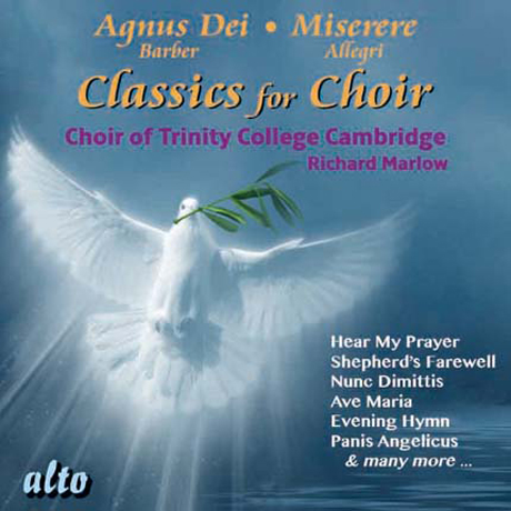 CLASSICS FOR CHOIR/ RICHARD MARLOW [캠브리지 트리니티 칼리지 합창단: 종교합창곡 모음집]