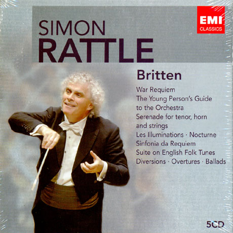 AN AMERICAN OVERTURE ETC/ SIMON RATTLE