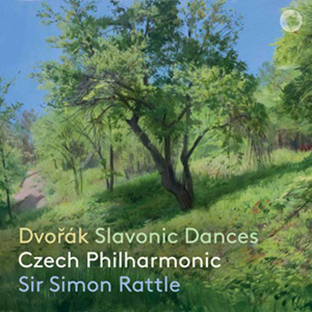 SLAVONIC DANCES/ CZECH PHILHARMONIC & SIMON RATTLE [드보르작: 슬라브 무곡 OP. 46 & 72 - 체코 필하모닉 오케스트라 & 사이몬 래틀경]