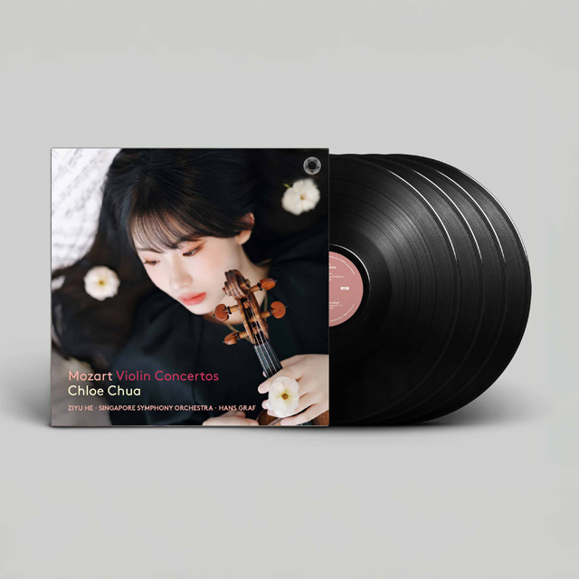 VIOLIN CONCERTOS/ CHLOE CHUA & ZIYU HE [모차르트: 바이올린 협주곡 - 클로에 추아 & 지유 헤] [LP]