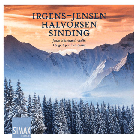 VIOLIN WORKS/ JONAS BATSTRAND, HELGE KJEKSHUS [이르겐스-옌센, 할보르센, 신딩: 바이올린 작품집]