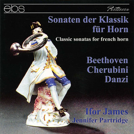 CLASSIC SONATAS FOR FRENCH HORN/ JENNIFER PARTRIDGE, IFOR JAMES [베토벤, 케루비니, 단치: 호른 소나타 - 이포 제임스]