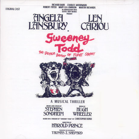 SWEENEY TODD: ORIGINAL BROADWAY CAST RECORDING [스위니 토드: 오리지날 브로드웨이 캐스트]