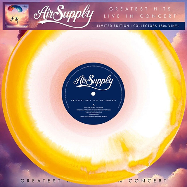 GREATEST HITS LIVE IN CONCERT [180G MARBLED LP]