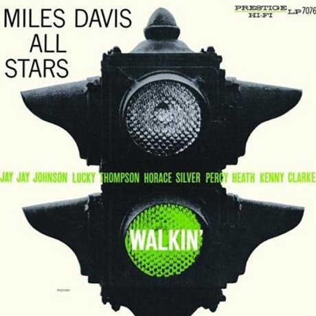 WALKIN` WITH THE MILES DAVIS QUINTET [LP]