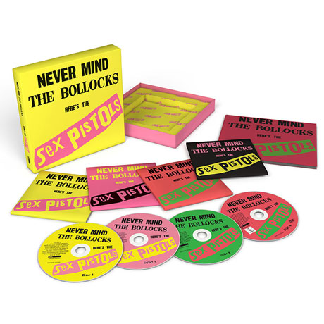 NEVER MIND THE BOLLOCKS: HERE`S THE SEX PISTOLS [3CD+DVD] [40TH ANNIVERSARY LIMITED SUPER DELUXE]
