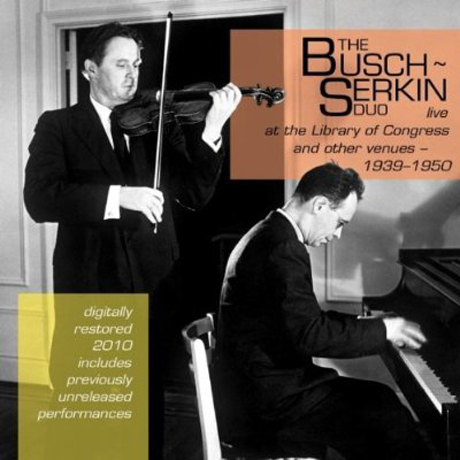 THE BUSCH SERKIN DUO/ RUDOLF SERKIN, ADOLF BUSCH