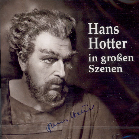 HANS HOTTER IN GROSSEN SZENEN