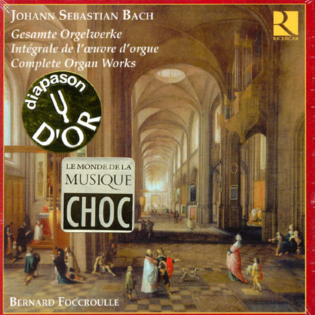 COMPLETE ORGAN WORKS/ BERNARD FOCCROULLE [바흐: 오르간 작품전집]