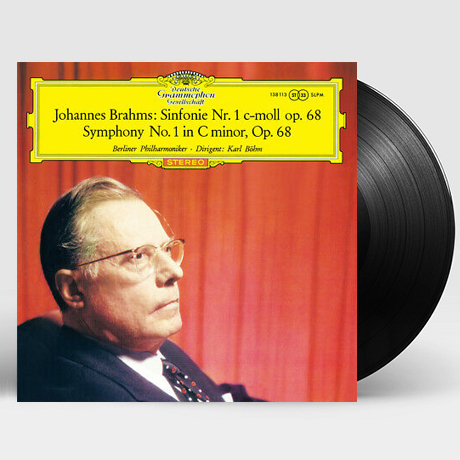 SYMPHONY NO.1 IN C MINOR OP.68/ KARL BOHM [브람스: 교향곡 1번 - 칼 뵘] [ANALOGPHONIC 180G LP]