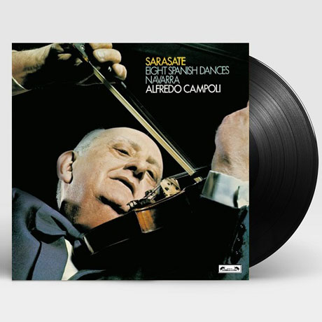 EIGHT SPANISH DANCES, NAVARRA/ ALFREDO CAMPOLI [ANALOGPHONIC 180G LP] [사라사테: 여섯개의 스페인 춤, 나바라 - 캄폴리]