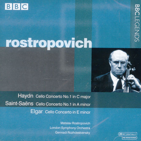 CELLO CONCERTOS/ MSTISLAV ROSTROPOVICH