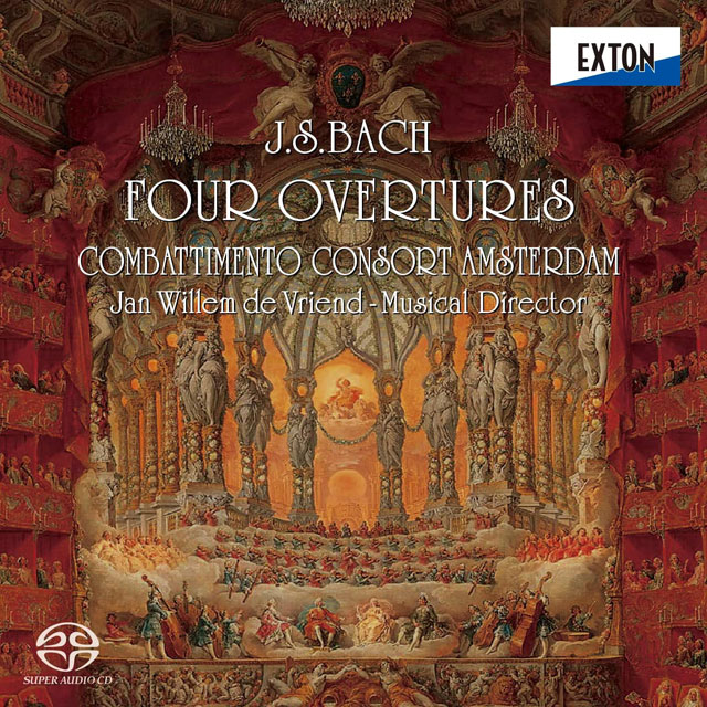 FOUR OVERTURES/ JAN WILLEM DE VRIEND, COMBATTIMENTO CONSORT AMSTERDAM [SACD HYBRID] [바흐: 관현악 조곡 (전곡집) - 얀 빌렘 데 브렌드, 컴뱃티멘토 컨소트 암스테르담]