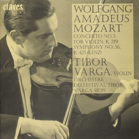VIOLIN CONCERTO & SYMPHONY K.425 [TIBOR VARGA COLLECTION VOL.2]