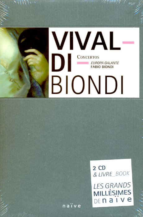 CONCERTOS/ EUROPA GALANTE, FABIO BIONDI [2CD+BOOK]