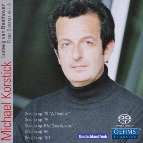 THE BEETHOVEN CYCLE VOL.9/ MICHAEL KORSTICK [SACD HYBRID] [베토벤: 피아노 소나타 24, 25, 26, 27, 28번]