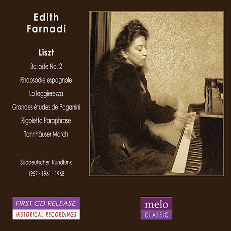 PIANO WORKS/ EDITH FARNADI [에디트 파르나디: 리스트 피아노 작품집]