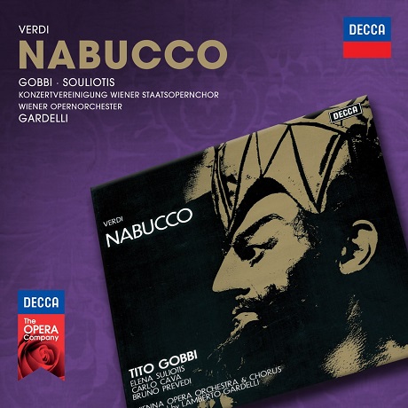 NABUCCO/ TITO GOBBI, LAMBERTO GARDELLI [베르디: 나부코 - 고비, 가르델리]