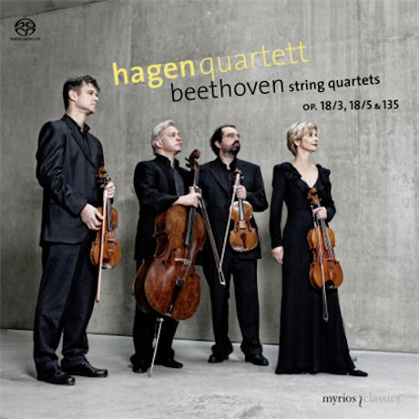 STRING QUARTETS OP.18-3, 18-5 & 135/ HAGEN QUARTETT [SACD HYBRID] [하겐 사중주단: 베토벤 현악4중주]