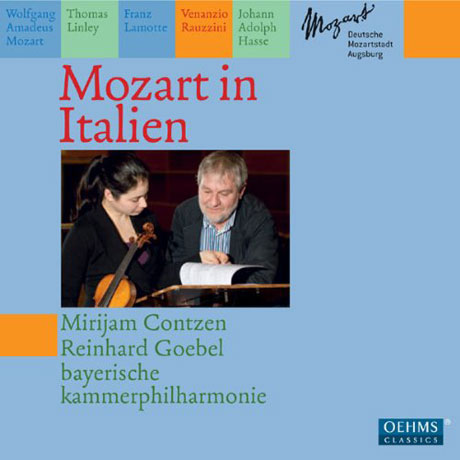 MOZART IN ITALIEN/ MIRIJAM CONTZEN, REINHARD GOEBEL