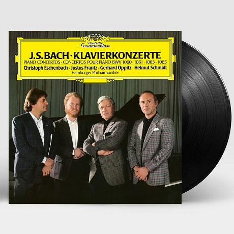 PIANO CONCERTOS/ CHRISTOPH ESCHENBACH, JUSTUS FRANTZ, GERHARD OPPITZ, HELMUT SCHMIDT [바흐: 건반협주곡- 에센바흐, 프란츠, 오피츠, 슈미트] [200G LP]