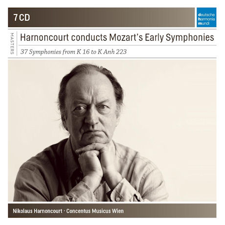 EARLY SYMPHONIES/ NIKOLAUS HARNONCOURT [SONY MASTERS] [니콜라우스 아르농쿠르가 지휘하는 모차르트 초기 교향곡집]