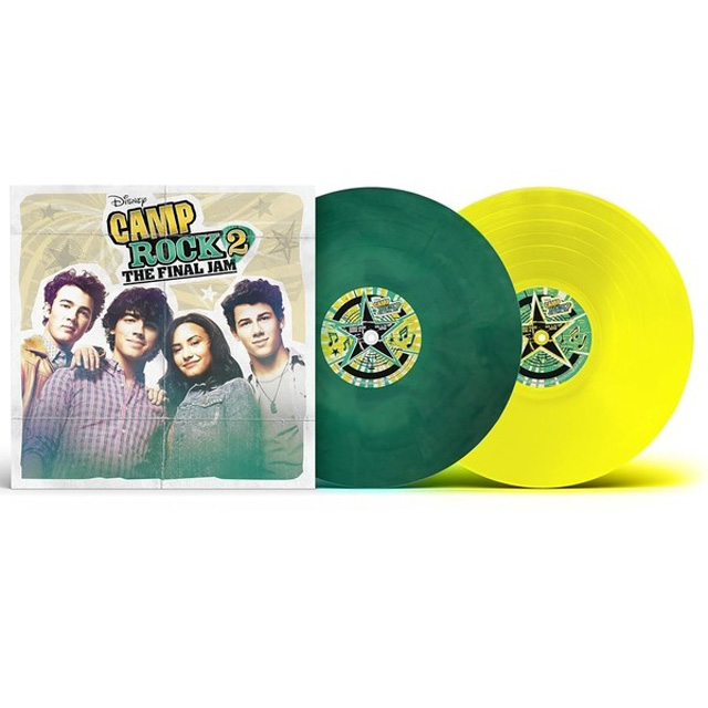 CAMP ROCK 2: THE FINAL JAM [캠프 락 2: 마지막 콘서트][FOREST PINE GREEN & SUNBURST YELLOW LP]