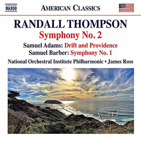 SYMPHONY NO.2, DRIFT AND PROVIDENCE, SYMPHONY NO.1/ JAMES ROSS [랜달 톰슨: 교향곡 2번, 새뮤얼 애덤스: 표류와 섭리, 새뮤얼 바버: 교향곡 1번]