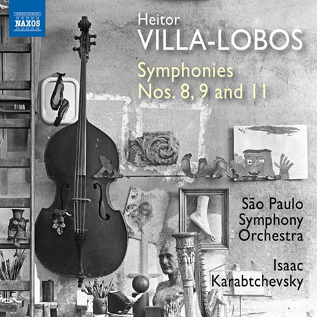 SYMPHONIES NOS.8, 9 & 11/ ISAAC KARABTCHEVSKY [빌라 로보스: 교향곡 8, 9, 11번 - 이삭 카라브체프스키]