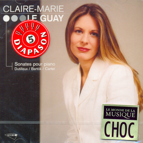 SONATES POUR PIANO: DUTILLEUX, BARTOK, CARTER