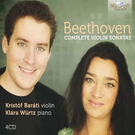COMPLETE VIOLIN SONATAS/ KRISTOF BARATI, KLARA WURTZ [베토벤: 바이올린 소나타 전곡 - 바라티]