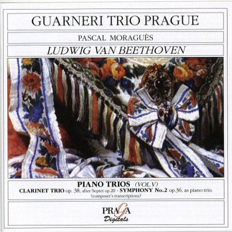 COMPLETE PIANO TRIOS VOL.5/ GUARNERI TRIO PRAGUE, PASCAL MORAGUES [베토벤: 피아노 트리오 전곡 5집]