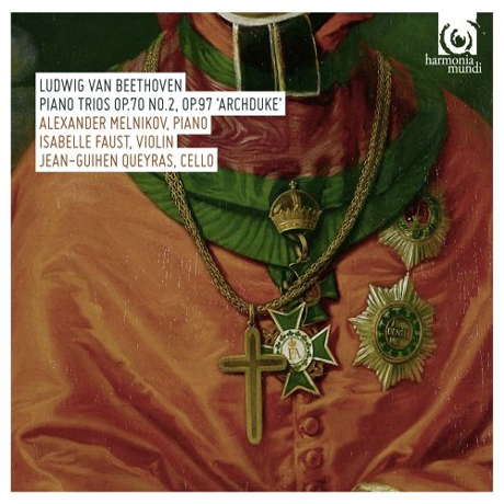 PIANO TRIO OP.70, NO.2 & OP.97/ ALEXANDER MELNIKOV, ISABELLE FAUST, JEAN-GUIHEN QUEYRAS [베토벤: 피아노 트리오]