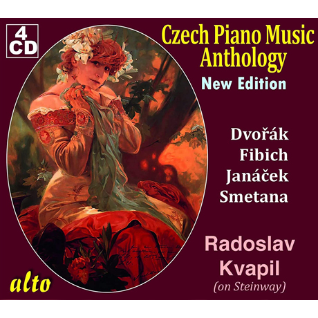 CZECH PIANO MUSIC ANTHOLOGY/ RADOSLAV KVAPIL [드보르작, 피비히, 야나체크, 스메타나: 체코 피아노 작품 모음집 - 라도슬라프 크바필]