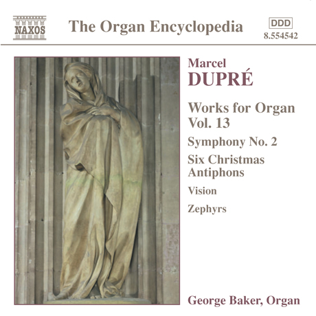WORKS FOR ORGAN VOL.13/ GEORGE BAKER [뒤프레: 오르간 음악 13집 - 조지 베이커]