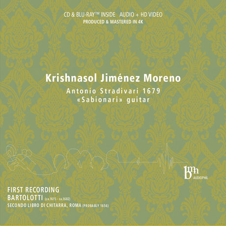 SUITES FOR GUITAR/ KRISHNASOL JIMENEZ MORENO [CD+BDA] [바르톨로티: 기타 모음곡]