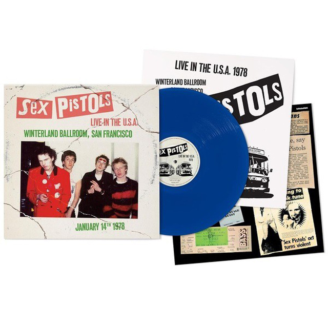 LIVE IN THE U.S.A. 1978: SAN FRANCISCO 14TH JANUARY, WINTERLAND BALLROOM [BLUE LP]