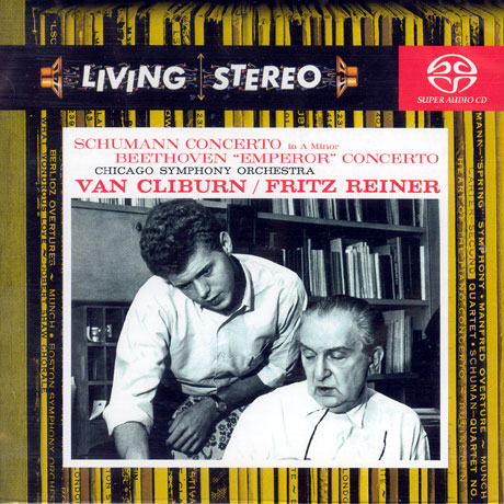 PIANO CONCERTO IN A MINOR OP.54 ETC/ VAN CLIBURN [SACD HYBRID] [LIVING STEREO]