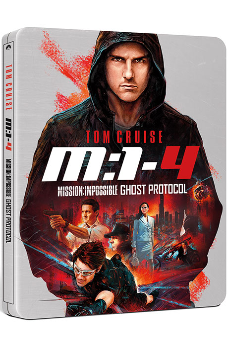 미션 임파서블 4: 고스트 프로토콜 4K UHD+BD [스틸북 한정판] [MISSION IMPOSSIBLE: GHOST PROTOCOL]