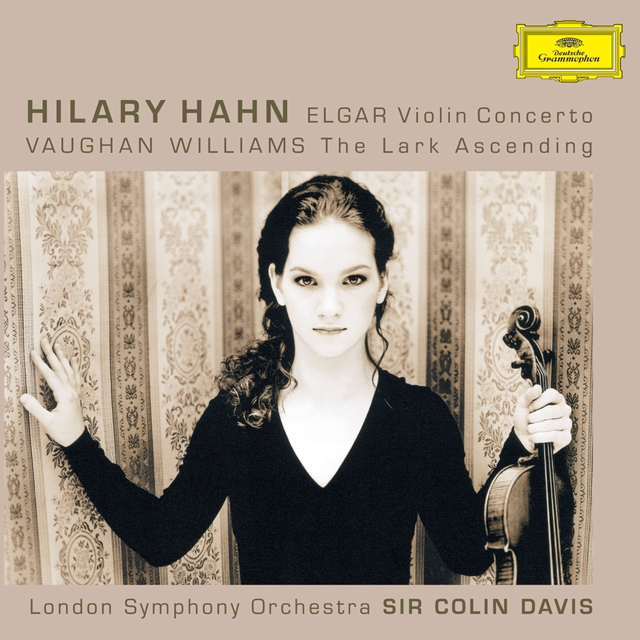 VIOLIN CONCERTO, THE LARK ASCENDING/ HILARY HAHN, COLIN DAVIS [SHM-CD] [엘가: 바이올린 협주곡 & 본 윌리엄스: 종달새의 비상 - 힐러리 한]