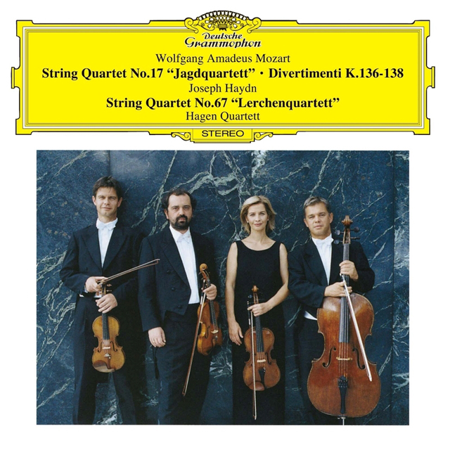STRING QUARTET NO.17 & NO.19/ HAGEN QUARTETT [SHM-CD] [모차르트: 현악 사중주 17번, 19번 - 하겐 사중주단]